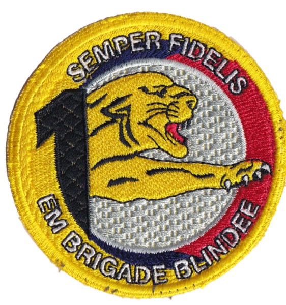 Bild von EM Brigade Blindee 1 Semper Fidelis Armee 95 Badge